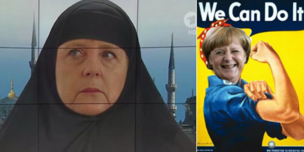 Smieklīgi maz vāciešu vēl tic Merkeles atvērto robežu sauklim "Mēs to spējam!"