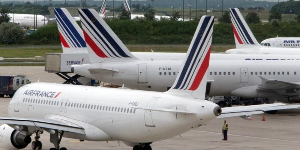 "Air France" izbojā brīvdienas tūkstošiem cilvēku
