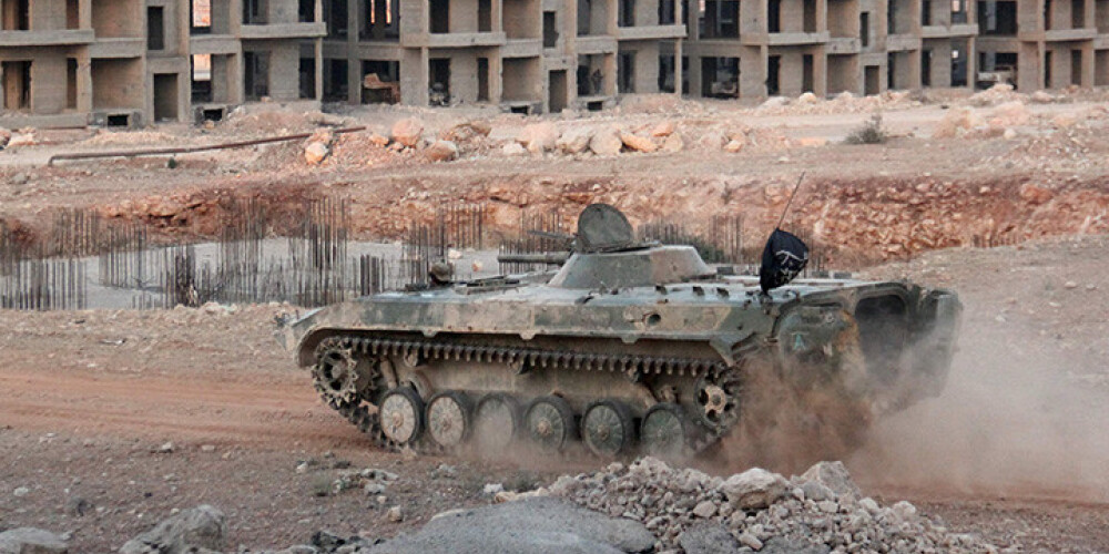 Kurdu-arābu alianse Sīrijā ieņēmusi "Islāma valsts" bastionu