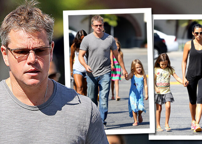 Aktiera Meta Deimona trīs meitas nepieņem privātskolā