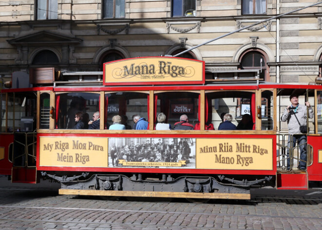 Rīgas svētkos Retro tramvajā būs gids