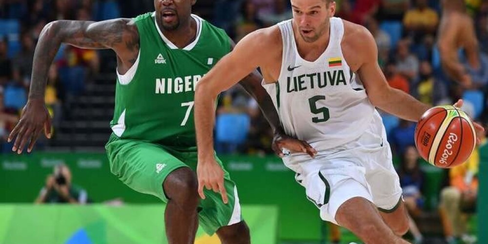 Lietuvas basketbolistiem smaga uzvara pret Nigēriju