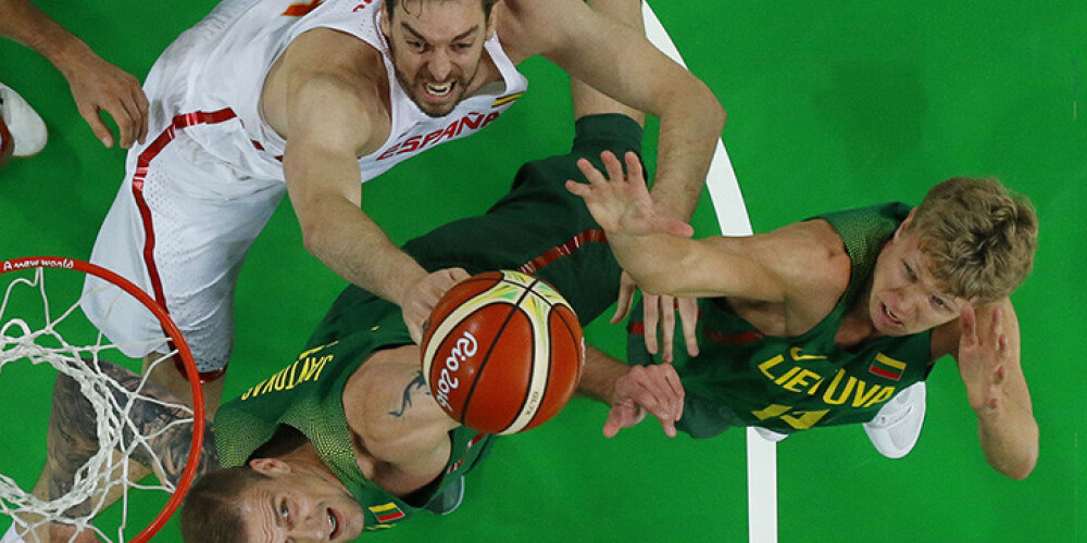 Lietuvas basketbolisti piedzīvo īstu murgu pret spāņiem; Nigērija uzvar horvātus