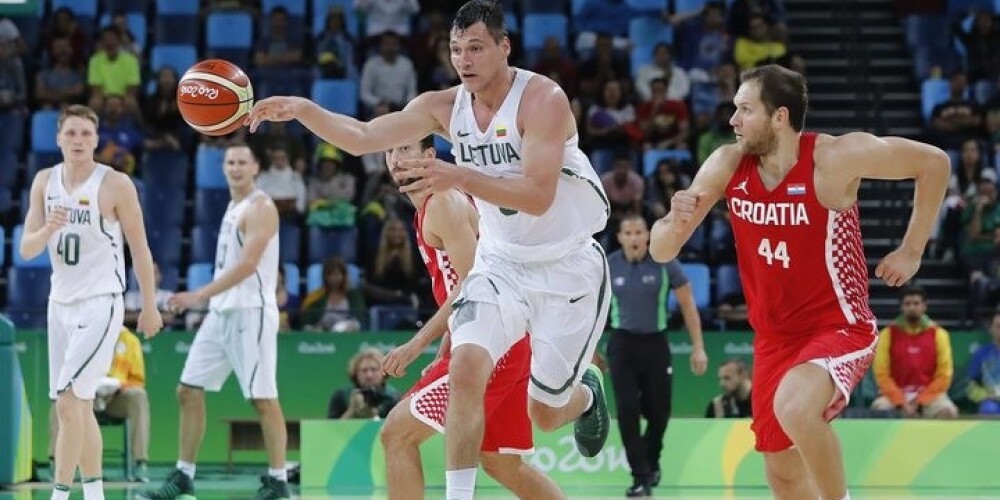 Lietuvas basketbolisti zaudē Horvātijai