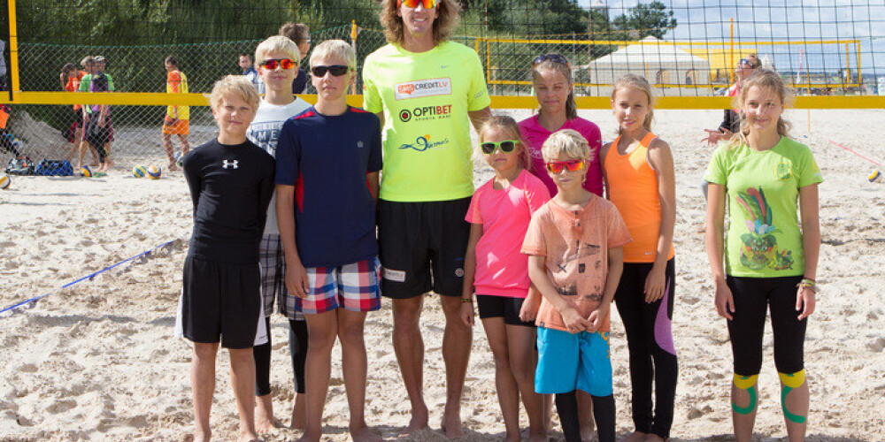Jūrmala Masters aicina uz pludmales volejbola koptreniņu Majoru pludmalē