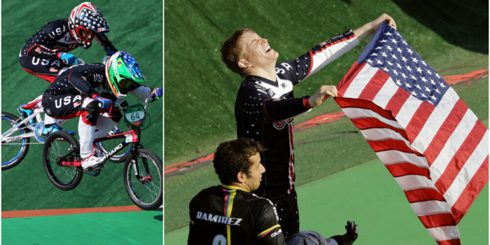 23 gadus vecais amerikānis Konors Fīldss paņem BMX olimpisko zeltu