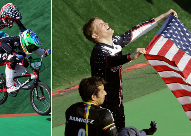 23 gadus vecais amerikānis Konors Fīldss paņem BMX olimpisko zeltu