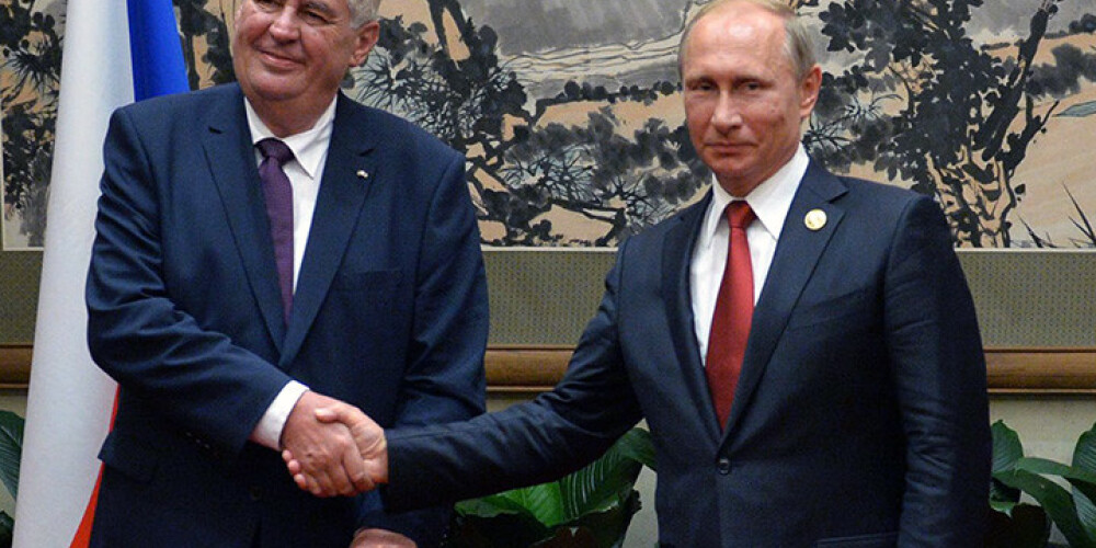 Kremlis izmanto Čehijas prezidentu ietekmes nostiprināšanai