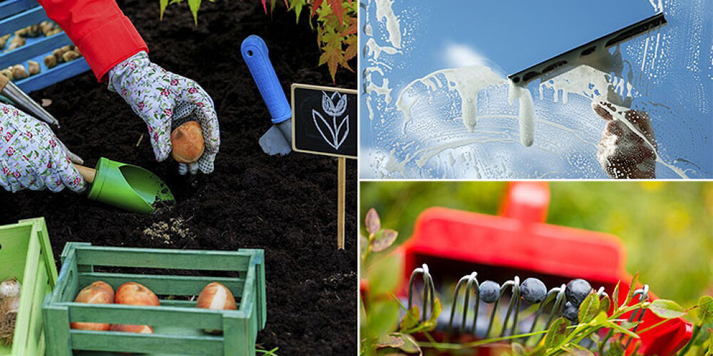 8 padomi, kā atvieglot dārza darbus vasaras noslēgumā