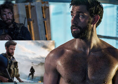 Džons Krasinskis filmā „13 Hours”. Aktieris uzskata, ka pirms sešiem gadiem nav dabūjis Kapteiņa Amerikas lomu, jo viņa fiziskā forma nav bijusi gana perfekta. Viņš izskatījies labi, taču ne lieliski. Tagad viņš uztrenējis „astoņpaku” un jūtas daudz pašpārliecinātāks, bet guļamistabā – krietni seksīgāks.