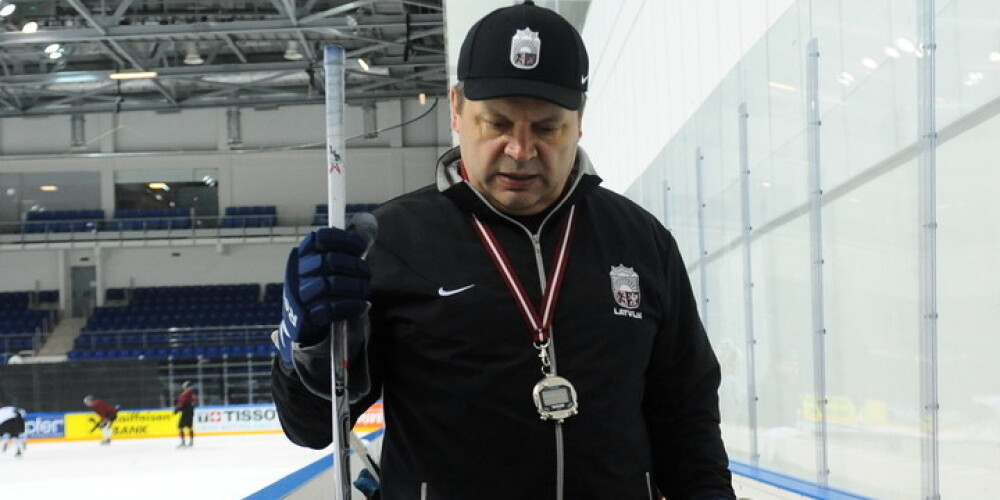 Atlūgumu iesniedzis Latvijas hokeja izlases galvenais treneris Leonīds Beresņevs