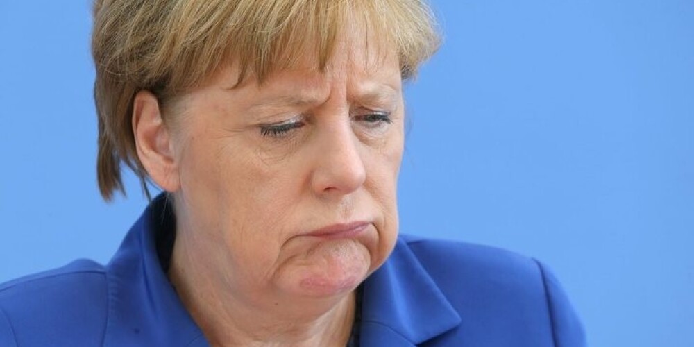 Jau puse vāciešu negrib Merkeli redzēt kancleres krēslā arī turpmāk