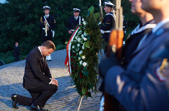 Polijas prezidents Andžejs Duda: "Viņu piemiņa uz mūžīgiem laikiem paliks mūsu vēsturē, bet, pats svarīgākais, mūsu sirdīs."