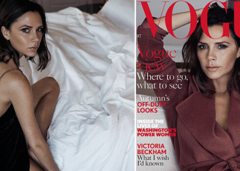Виктория Бэкхем стала «девушкой с обложки» британского Vogue