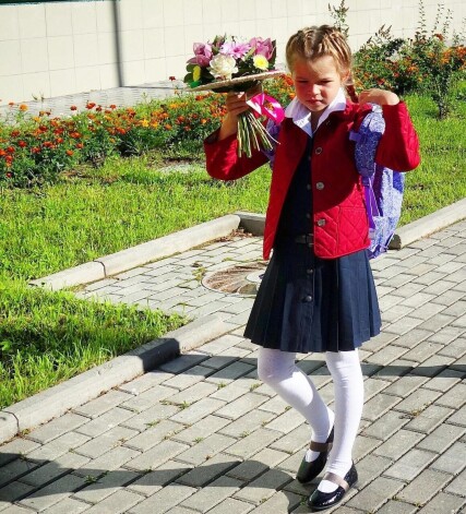 Ангелина стала уже совсем большой!