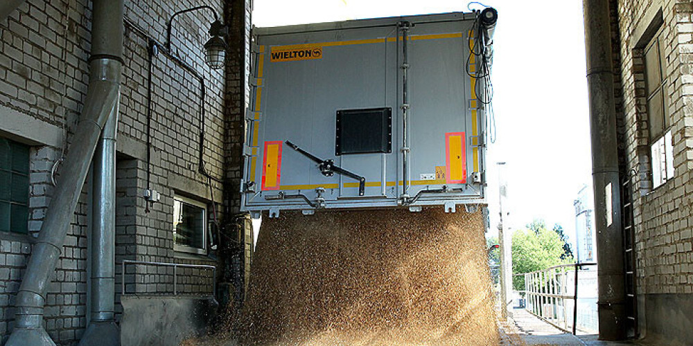 Policija aiztur grupu aizdomās par 211 tonnu graudu izkrāpšanu no zemnieku saimniecībām