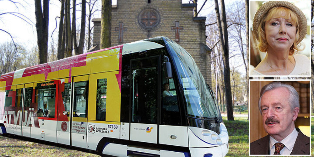 Rīgas dome grasās tramvaju dzīt caur līķiem Lielajos kapos. Kultūras inteliģence saredz gan biznesa intereses, gan banalitāti