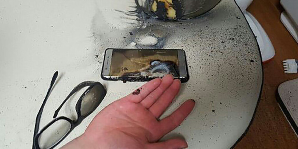 Brīdinājums "Samsung" lietotājiem Latvijā. "Galaxy Note7" ir bīstami, un tie būs jāsamaina