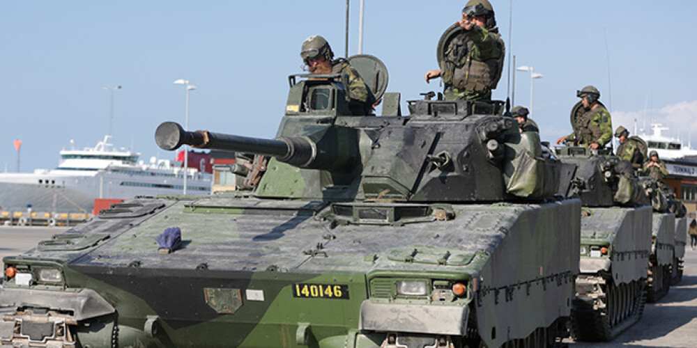 Pasliktinās drošības aina ap Baltijas jūru; Zviedrijas karavīru izvietošanu Gotlandē izsaukuši Krievijas draudi