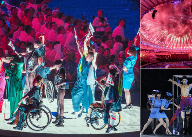 Rio paralimpiskajās spēlēs visvairāk medaļu ķīniešiem. Noslēguma ceremonijas FOTO