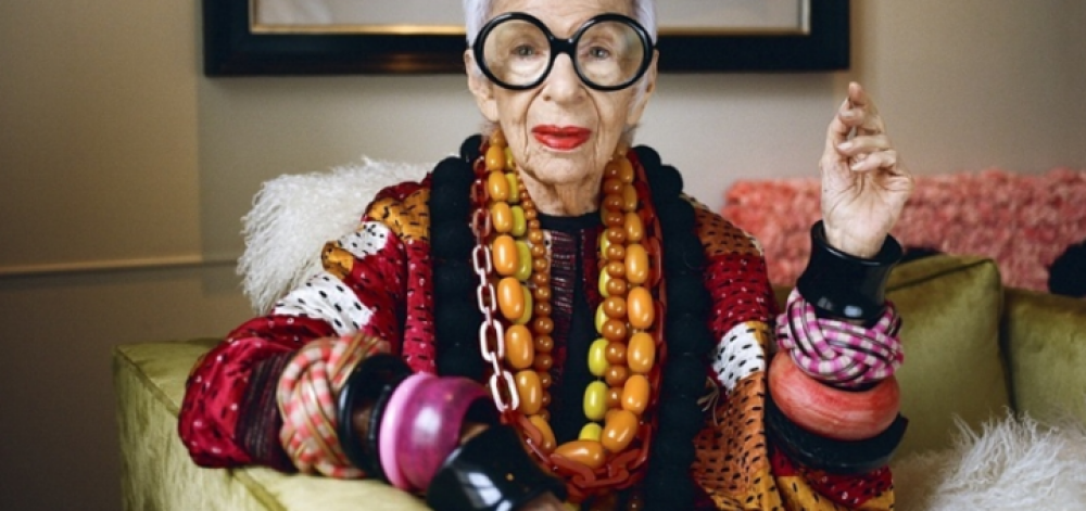 95 gadus vecās stila ikonas Airisas Apfelas padomi sievietēm. Pārlasi reizi nedēļā un seko tiem!