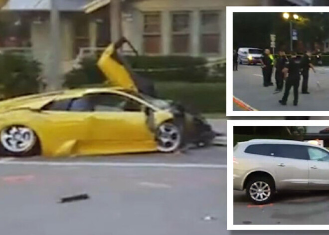 Turīgu pensionāru nelegālās auto sacīkstes Floridā beidzas letāli. VIDEO