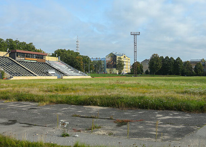 Stadionu Barona ielā 116a pārveidos par multifunkcionālu sporta un aktīvās atpūtas kompleksu. FOTO