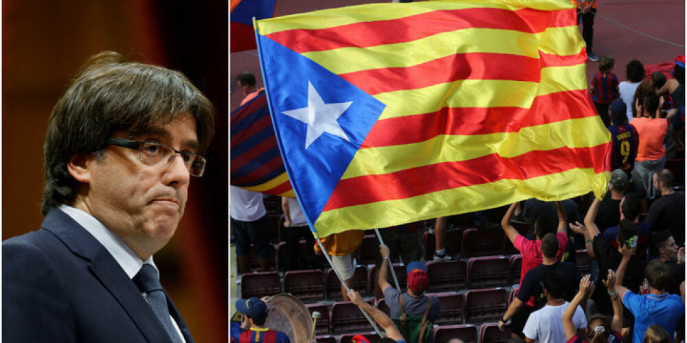 Katalonijā tomēr būs referendums par neatkarību no Spānijas