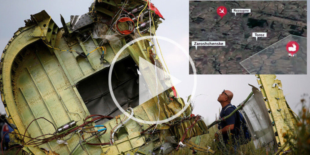 Ilgi gaidītais brīdis ir klāt: publisko ziņas par Ukrainā notriektās lidmašīnas izmeklēšanu. VIDEO