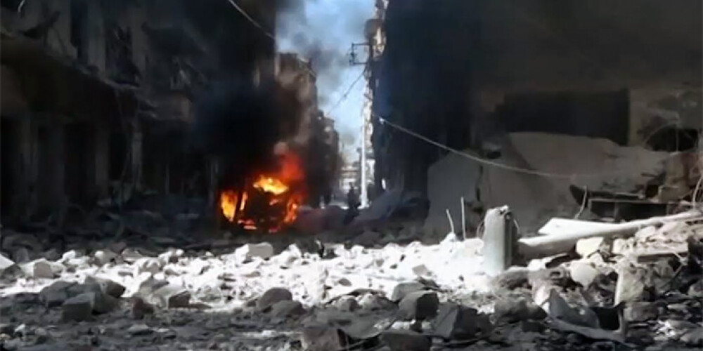 Sīrijas armija izvērš plašu sauszemes uzbrukumu, lai atkarotu Alepo centru. VIDEO