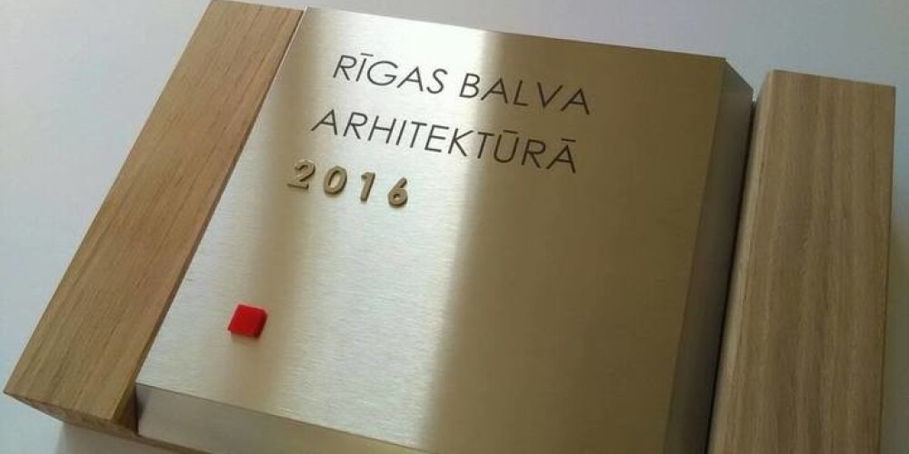 Pasniegs Gada balvu Rīgas arhitektūrā