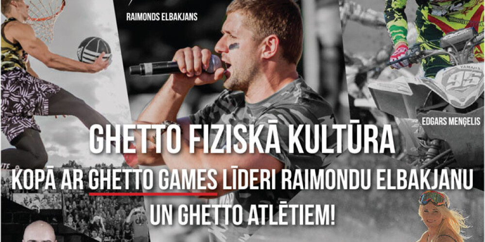 "Ghetto Games" dodas apciemot Latvijas skolas