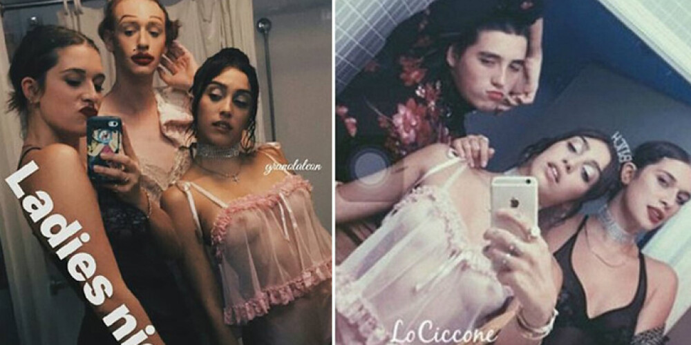 19-летняя дочь Мадонны показала грудь в прозрачном топе