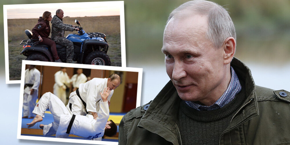 Krievijas valdniekam Putinam apritējuši 64 gadi. Zīmīgākie FOTO un VIDEO