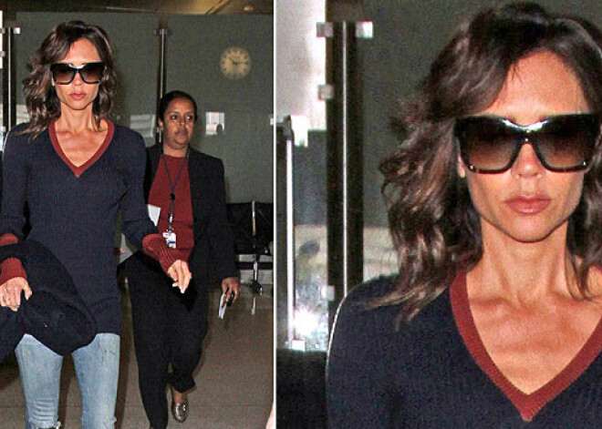 Viktorija Bekhema pagalam izkāmējusi: kauli spiežas ārā!