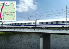 Briselē sāksies cīņa par "Rail Baltica" trases novietojumu Salacgrīvā