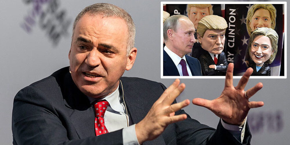 "Putins uzskata Trampu par ideālu kandidātu," norādīja Kasparovs.