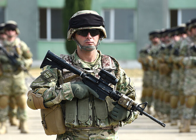 Gruzijā nošauts cilvēks, kurš mēģinājis iekļūt NATO objektā. FOTO