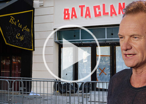 Dienu pirms traģēdijas gadadienas ar Stinga koncertu no jauna atvērs "Bataclan" koncertzāli. VIDEO