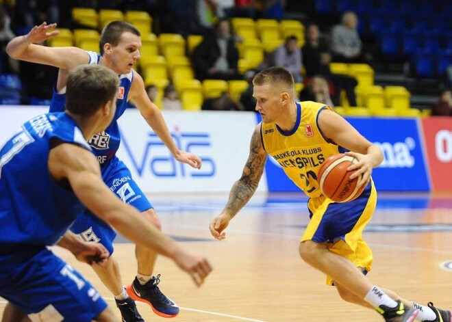 "Ventspils" basketbolisti Čempionu līgas spēlē sagrauj Itālijas klubu