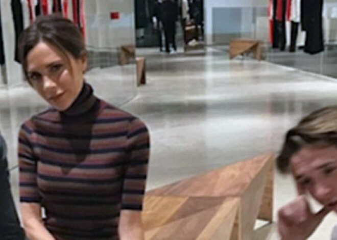 17-летний сын Виктории Бэкхем помешал ее важной встрече