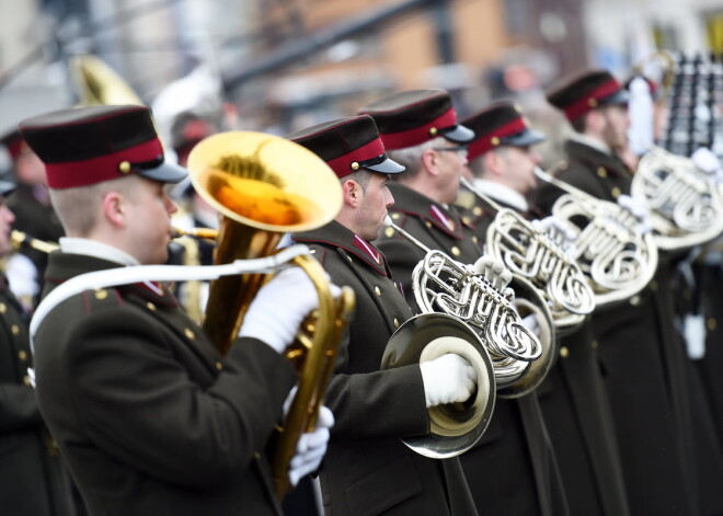 Lāčplēša dienai veltīta militārā parāde