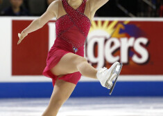 Angelina Kučvaļska ir vienīgā Latvijas pārstāve pieaugušo sacensībās.