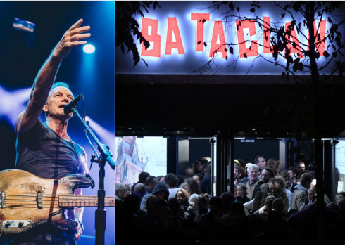 "Mēs viņus neaizmirsīsim" - ar emocionālu Stinga koncertu gadu pēc Parīzes terorakta atkal atver "Bataclan" koncertzāli. VIDEO, FOTO