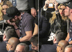 58 gadus vecā Madonna flirtē ar 29 gadus veco Zaku Efronu. FOTO