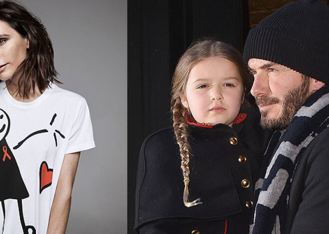 5-летняя дочь Виктории и Дэвида Бэкхемов стала дизайнером