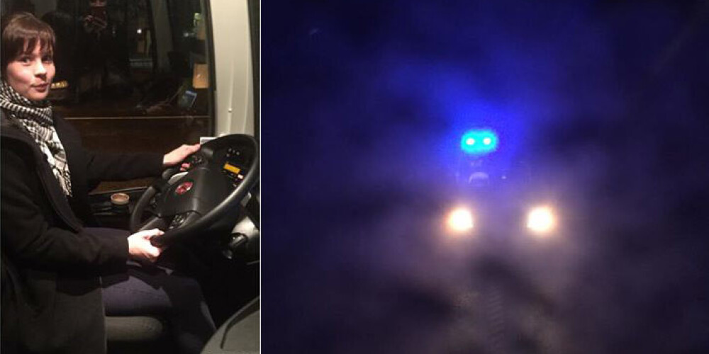 Pasažierei bija D kategorijas autovadītāja apliecība, kas ļāva vadīt autobusu.