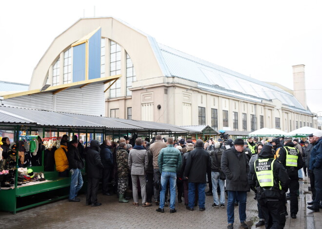 Rīgas Centrāltirgus teritorijā turpmāk kārtību nodrošinās Iekšējais drošības dienests