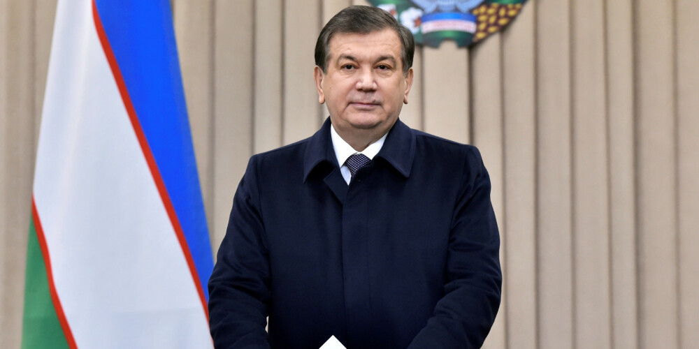 Uzbekistānas prezidenta vēlēšanās uzvarējis Šavkats Mirzijojevs
