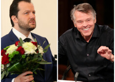 Divi no pasaules labākajiem diriģentiem: Andris Nelsons un Mariss Jansons.